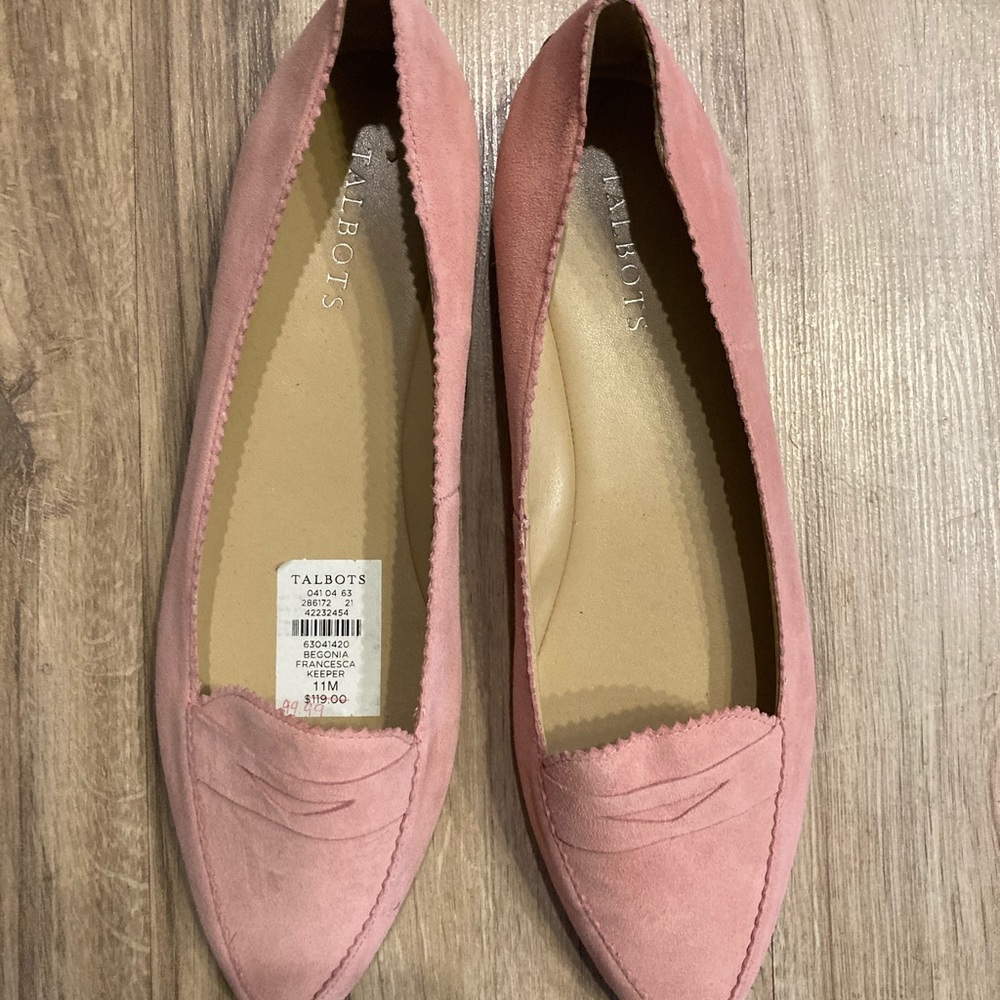Pink Talbots Loafers